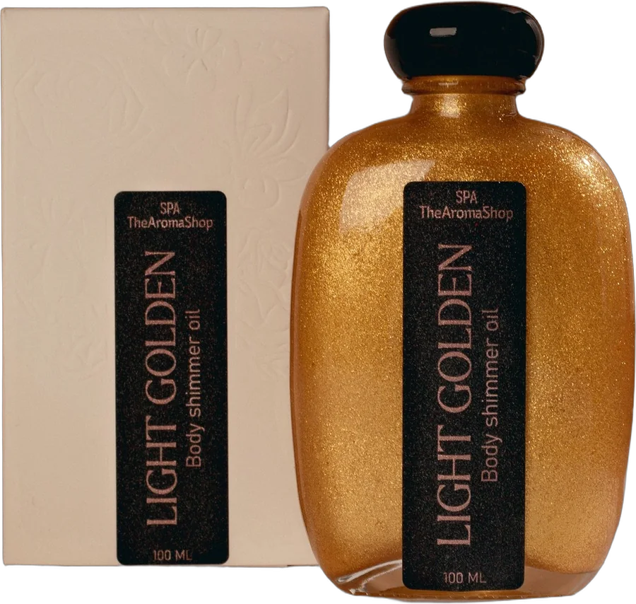 Масло с шиммером Light Golden с коробкой